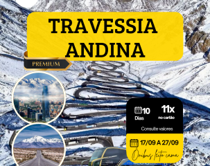 EXPEDIÇÃO TRAVESSIA ANDINA - 01° CLASSE